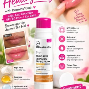 Dermatouch Kojic Acid Tinted Lip Balm